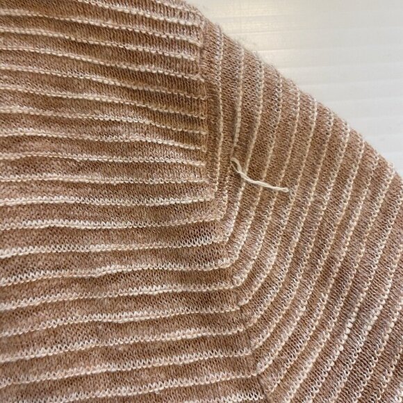 Madewell Cardigan Sweater Womens S Beige Textured Bradley Knit Pockets Lagenlook - Picture 8 of 10